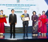 HEINEKEN Việt Nam được vinh danh là doanh nghiệp sản xuất bền vững số 1 Việt Nam